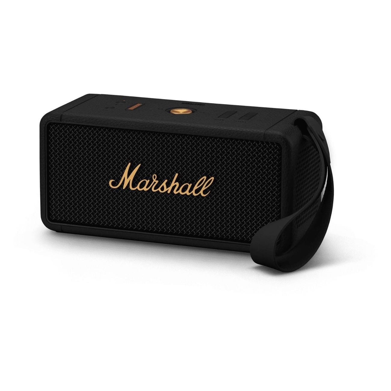 Купить беспроводная колонка marshall middleton black Marshall в официальном магазине Apple, Samsung, Xiaomi. iPixel.ru Купить, заказ, кредит, рассрочка, отзывы,  характеристики, цена,  фотографии, в подарок.