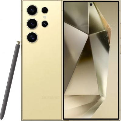 Смартфон Samsung Galaxy S24 Ultra 12/256 ГБ желтый титан   