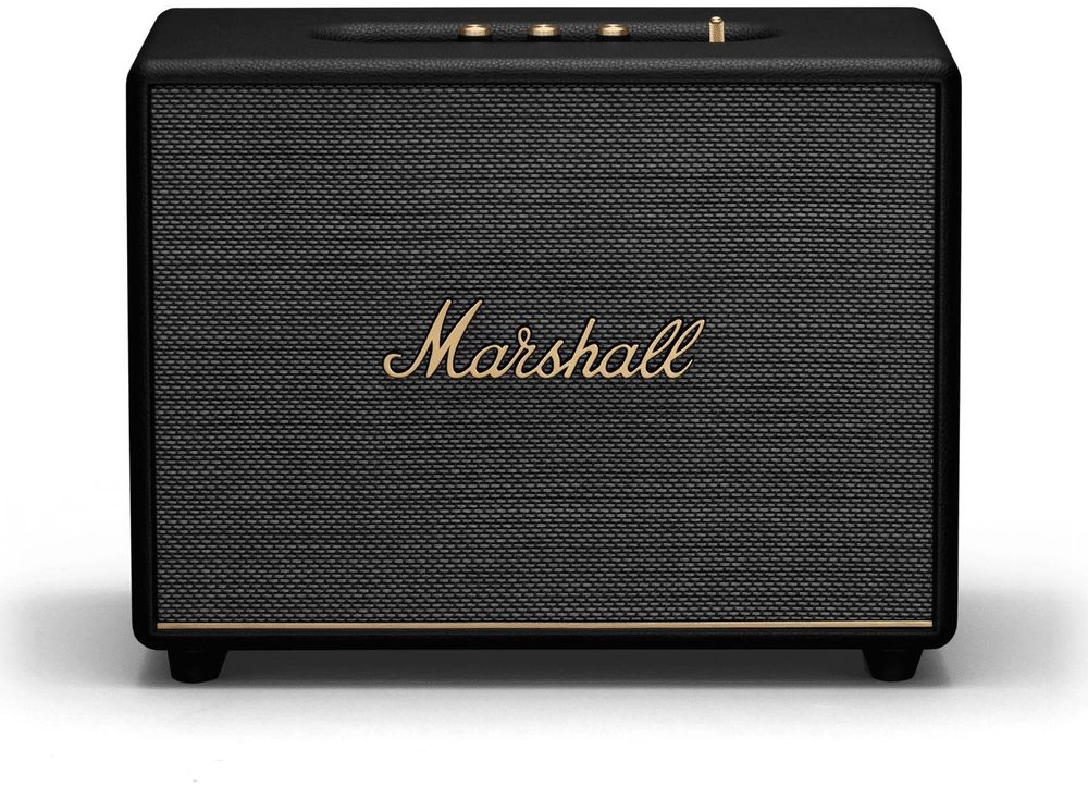 Купить акустическая система marshall woburn 3 black Marshall в официальном магазине Apple, Samsung, Xiaomi. iPixel.ru Купить, заказ, кредит, рассрочка, отзывы,  характеристики, цена,  фотографии, в подарок.