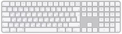 Клавиатура беспроводная Apple Magic Keyboard with Touch ID and Numeric Keypad   