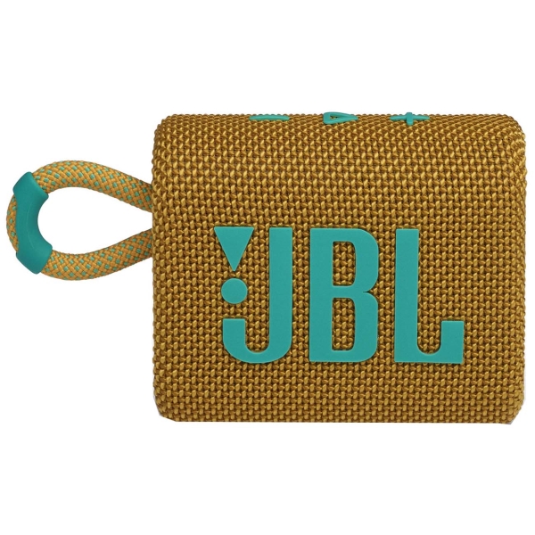 Купить портативная колонка jbl go 3 yellow JBL в официальном магазине Apple, Samsung, Xiaomi. iPixel.ru Купить, заказ, кредит, рассрочка, отзывы,  характеристики, цена,  фотографии, в подарок.
