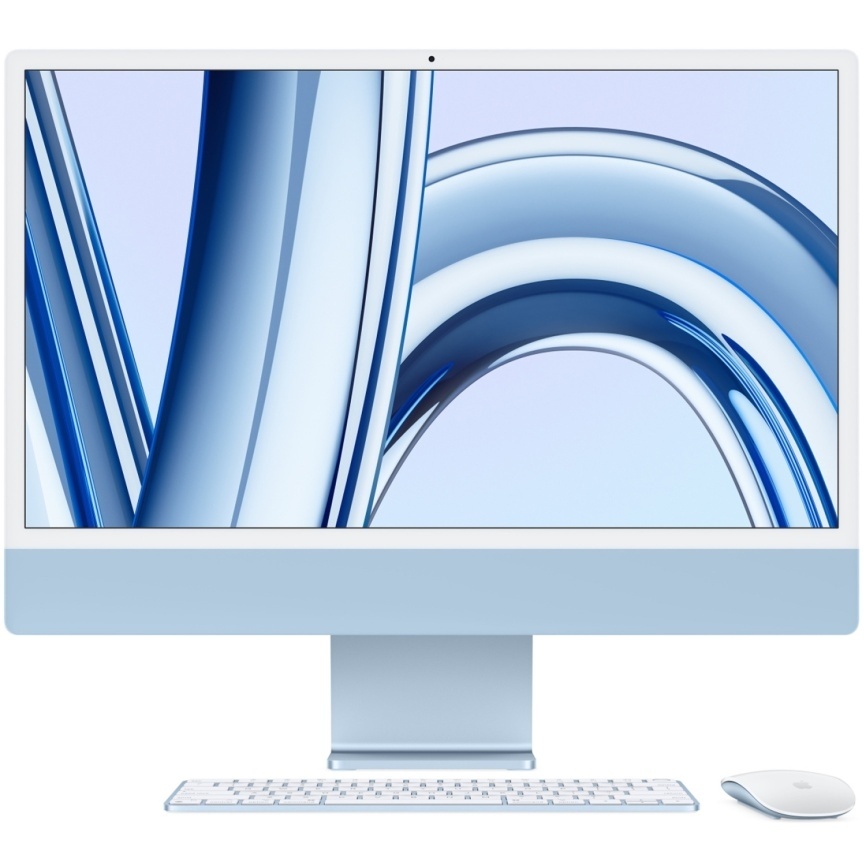 Купить моноблок apple imac 24” (m3 8c cpu, 10c gpu, 2023) 16гб, 512гб ssd, синий Apple iMac M3 в официальном магазине Apple, Samsung, Xiaomi. iPixel.ru Купить, заказ, кредит, рассрочка, отзывы,  характеристики, цена,  фотографии, в подарок.