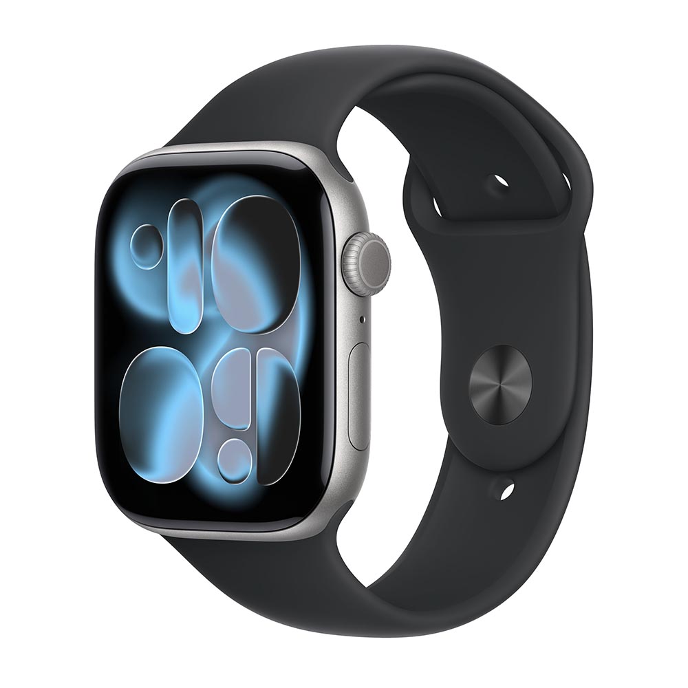 Купить смарт-часы apple watch series 11, 46 мм, space gray aluminum case/black sport band Apple Watch 11 в официальном магазине Apple, Samsung, Xiaomi. iPixel.ru Купить, заказ, кредит, рассрочка, отзывы,  характеристики, цена,  фотографии, в подарок.