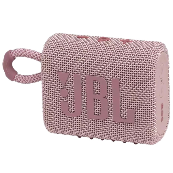 Купить портативная колонка jbl go 3 pink JBL в официальном магазине Apple, Samsung, Xiaomi. iPixel.ru Купить, заказ, кредит, рассрочка, отзывы,  характеристики, цена,  фотографии, в подарок.