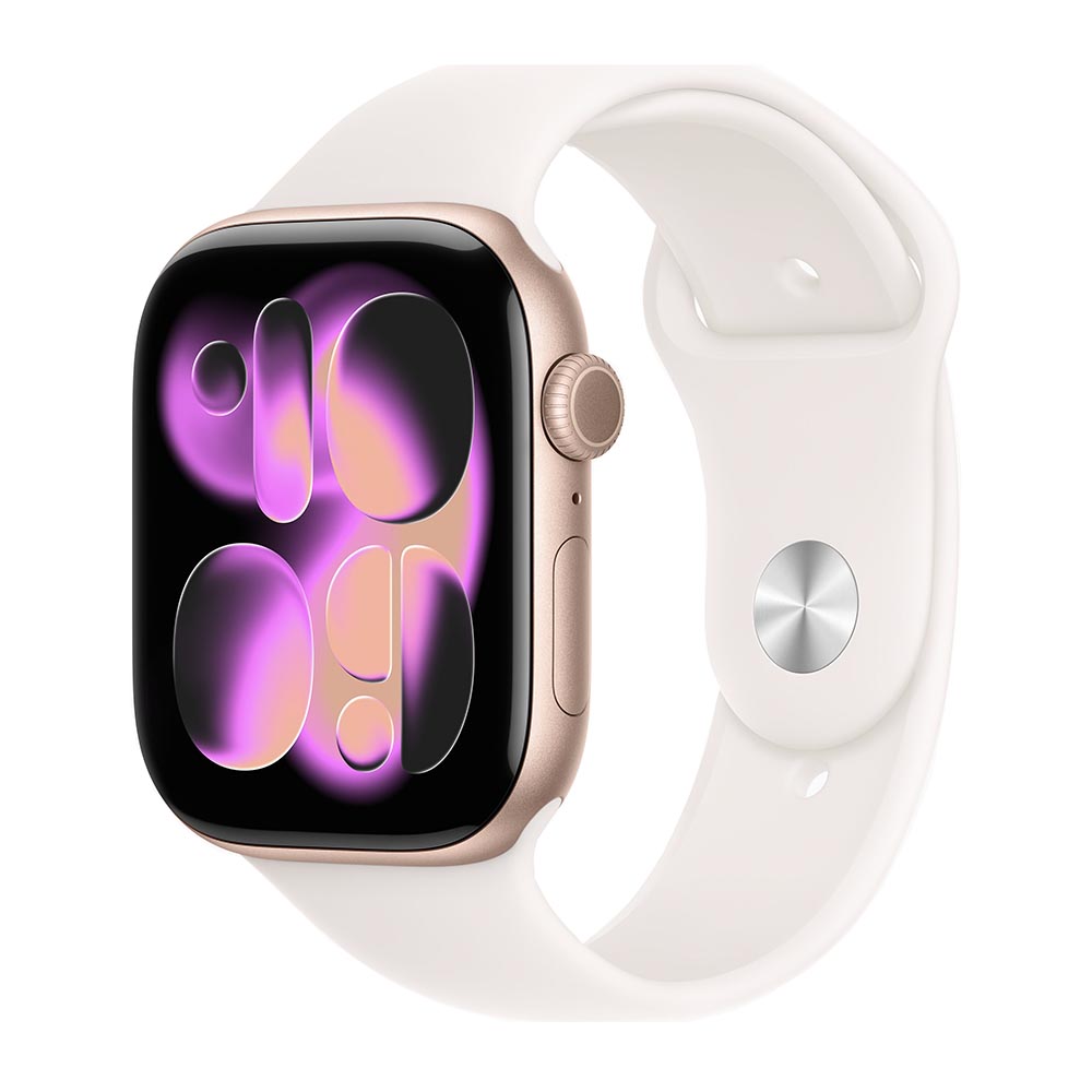 Купить смарт-часы apple watch series 11, 46 мм, rose gold aluminum case/light blush sport band Apple Watch 11 в официальном магазине Apple, Samsung, Xiaomi. iPixel.ru Купить, заказ, кредит, рассрочка, отзывы,  характеристики, цена,  фотографии, в подарок.