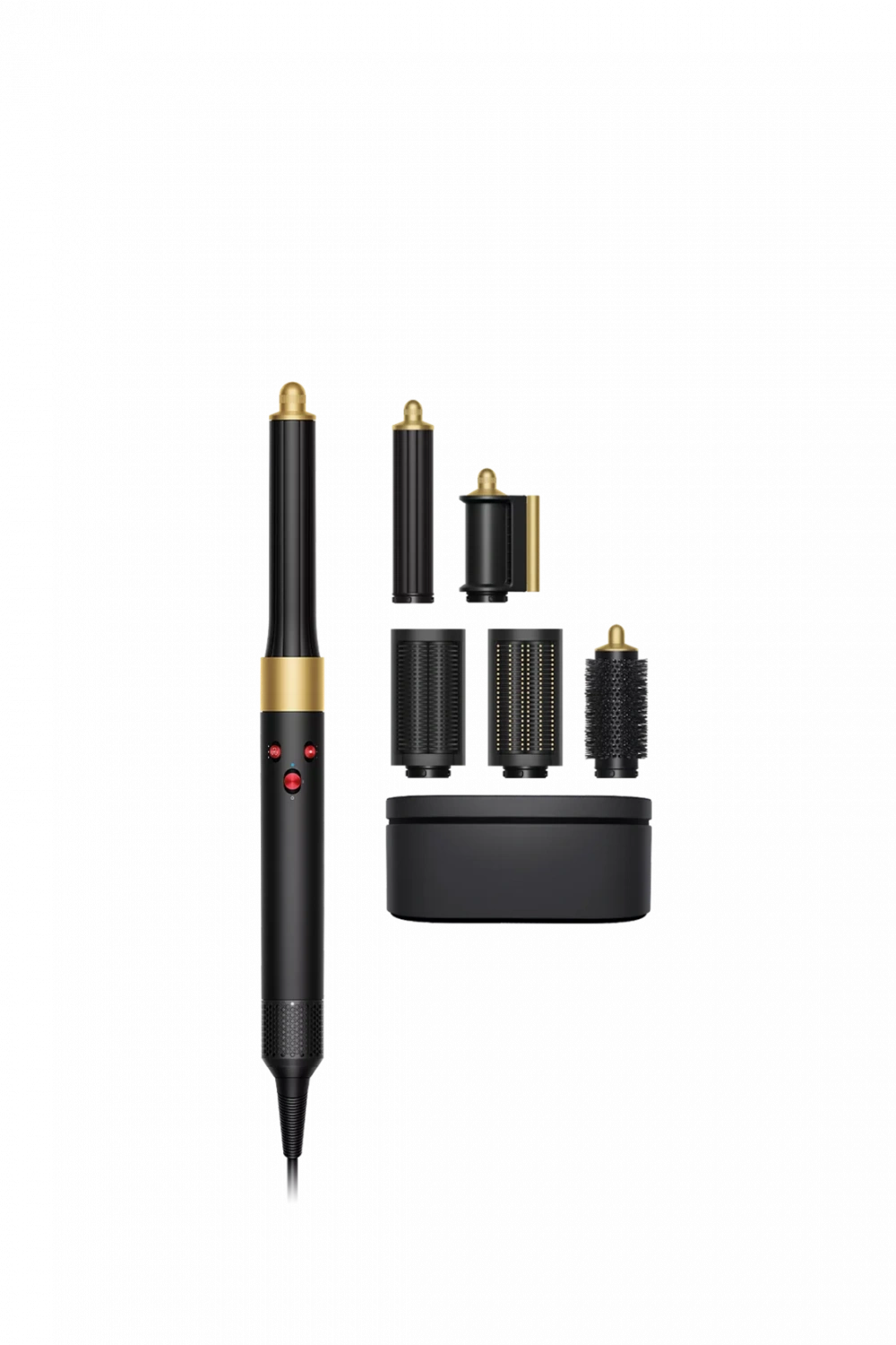 Купить стайлер dyson airwrap complete long hs05 gold/onyx Стайлеры Dyson в официальном магазине Apple, Samsung, Xiaomi. iPixel.ru Купить, заказ, кредит, рассрочка, отзывы,  характеристики, цена,  фотографии, в подарок.