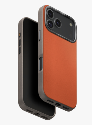 Uniq для iPhone 17 Pro чехол Lyden DS Flame Orange/Flint Grey (Magsafe)   