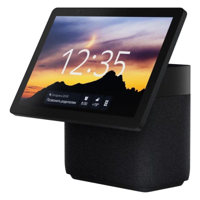 Умная колонка Яндекс Станция Дуо Макс Zigbee черная   