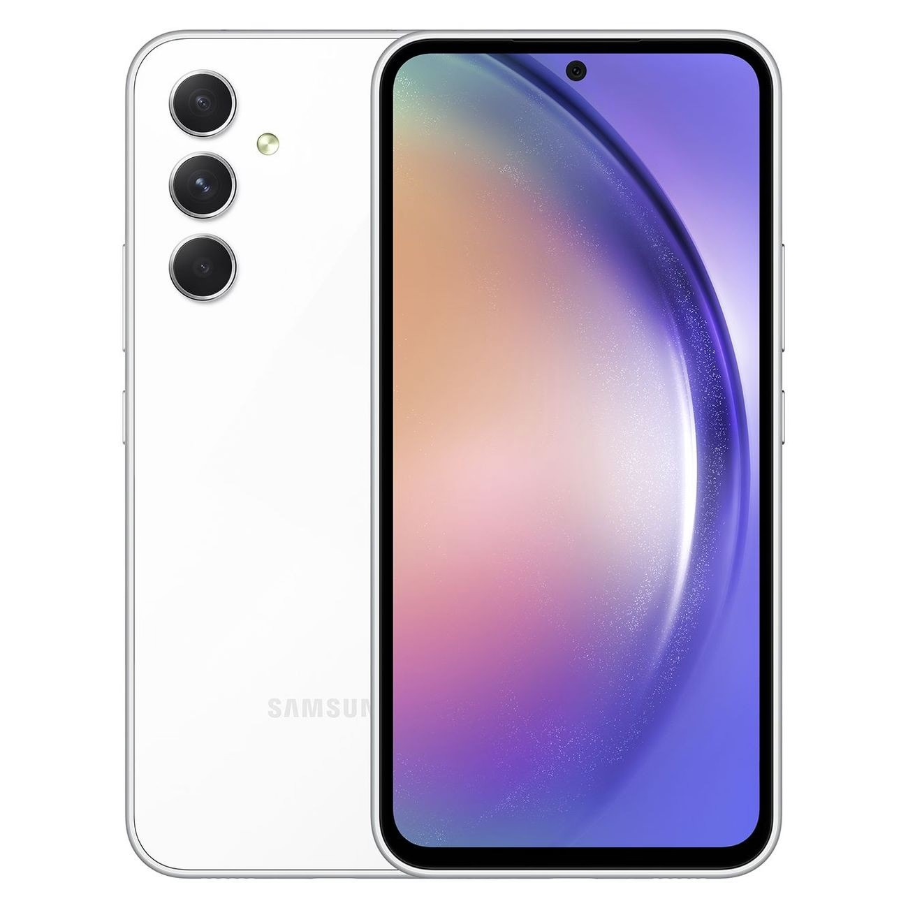 Купить смартфон samsung galaxy a54 8/256gb awesome white A-Серия в официальном магазине Apple, Samsung, Xiaomi. iPixel.ru Купить, заказ, кредит, рассрочка, отзывы,  характеристики, цена,  фотографии, в подарок.