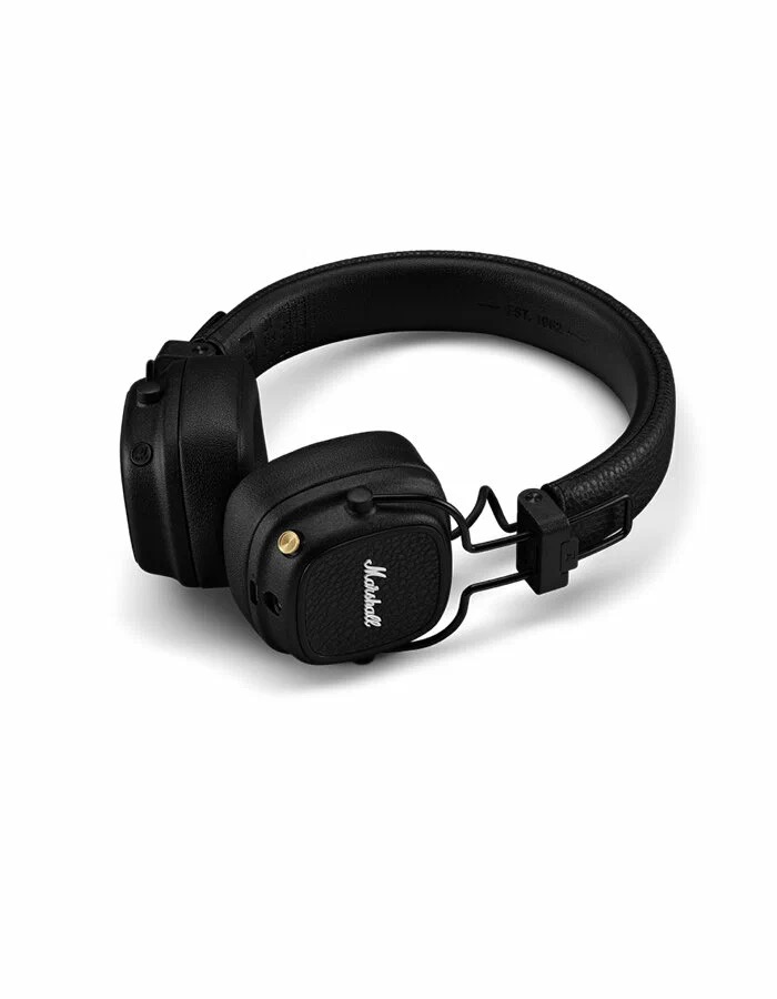 Купить беспроводные наушники marshall major v, black, черные Marshall в официальном магазине Apple, Samsung, Xiaomi. iPixel.ru Купить, заказ, кредит, рассрочка, отзывы,  характеристики, цена,  фотографии, в подарок.