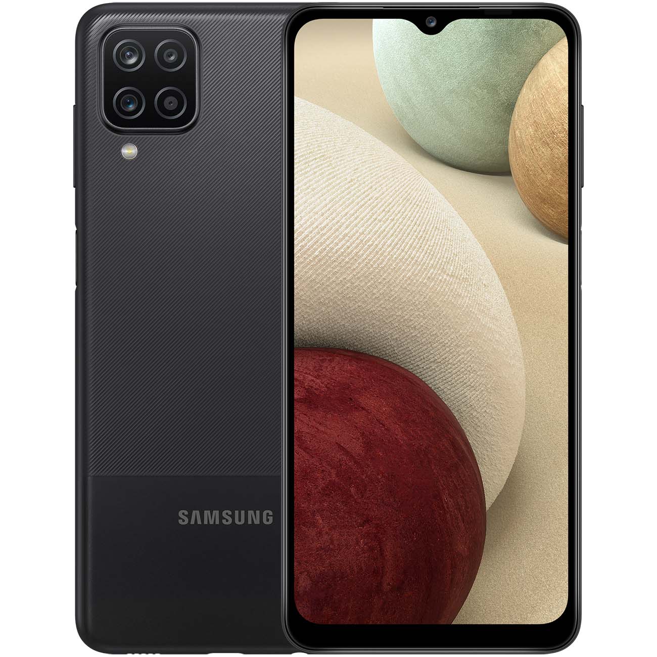 Купить смартфон samsung galaxy a12 64gb black (sm-a127f) A-Серия в официальном магазине Apple, Samsung, Xiaomi. iPixel.ru Купить, заказ, кредит, рассрочка, отзывы,  характеристики, цена,  фотографии, в подарок.
