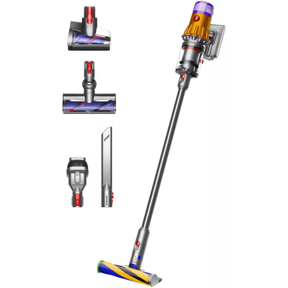 Купить беспроводной пылесос dyson v12 detect slim absolute yellow/nickel Пылесосы Dyson в официальном магазине Apple, Samsung, Xiaomi. iPixel.ru Купить, заказ, кредит, рассрочка, отзывы,  характеристики, цена,  фотографии, в подарок.