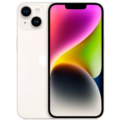 Смартфон Apple iPhone 14 128GB Starlight (без RuStore)   