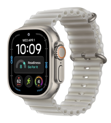 Смарт-часы Apple Watch Ultra 4 (2026) 49mm Natural Titanium Case with Translucent Gray Ocean Band   