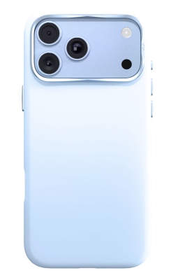 Чехол защитный VLP Aster Pro Case с MagSafe для iPhone 18 Pro, голубой   