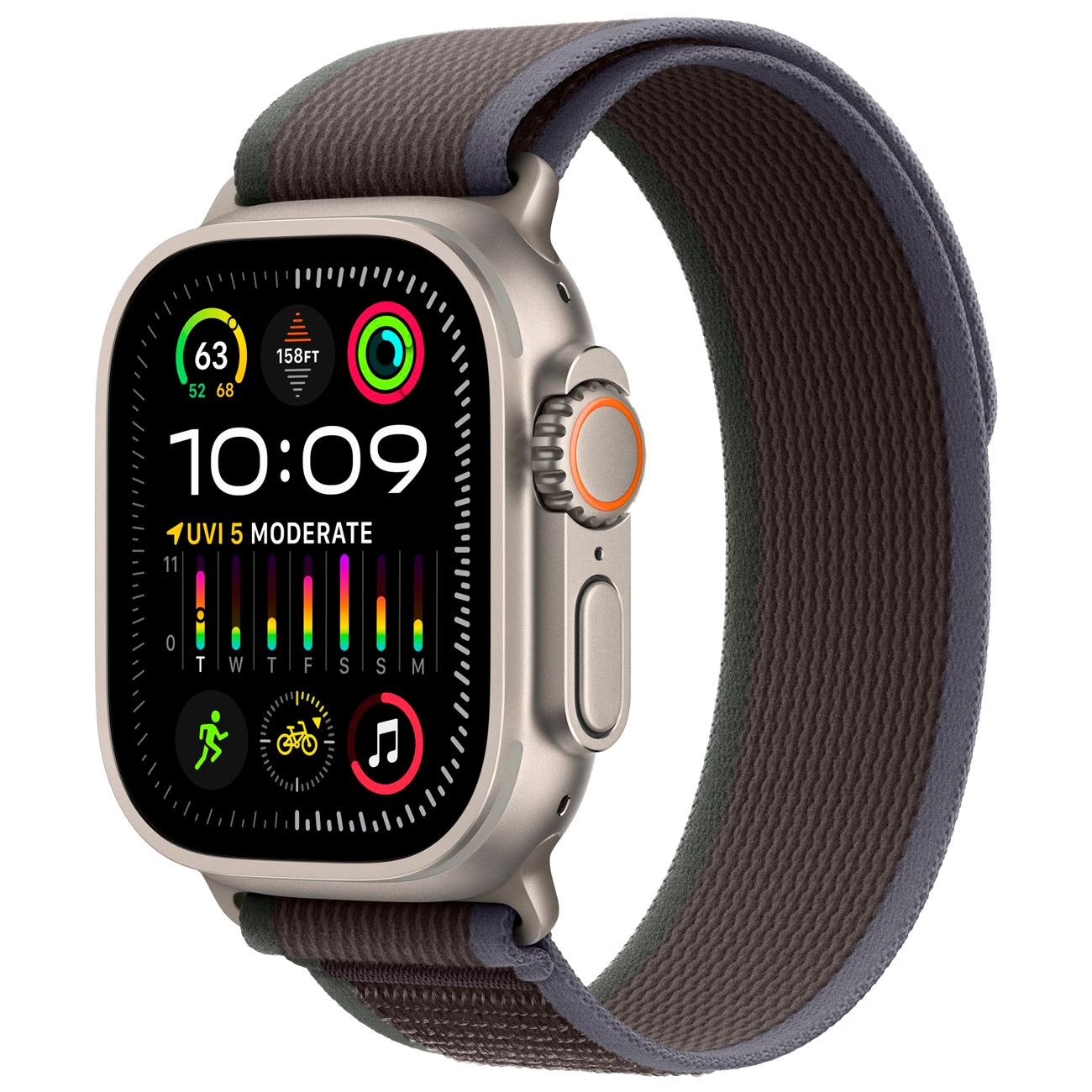 Купить смарт-часы apple watch ultra 2 trail loop blue/black Apple Watch Ultra 2 в официальном магазине Apple, Samsung, Xiaomi. iPixel.ru Купить, заказ, кредит, рассрочка, отзывы,  характеристики, цена,  фотографии, в подарок.