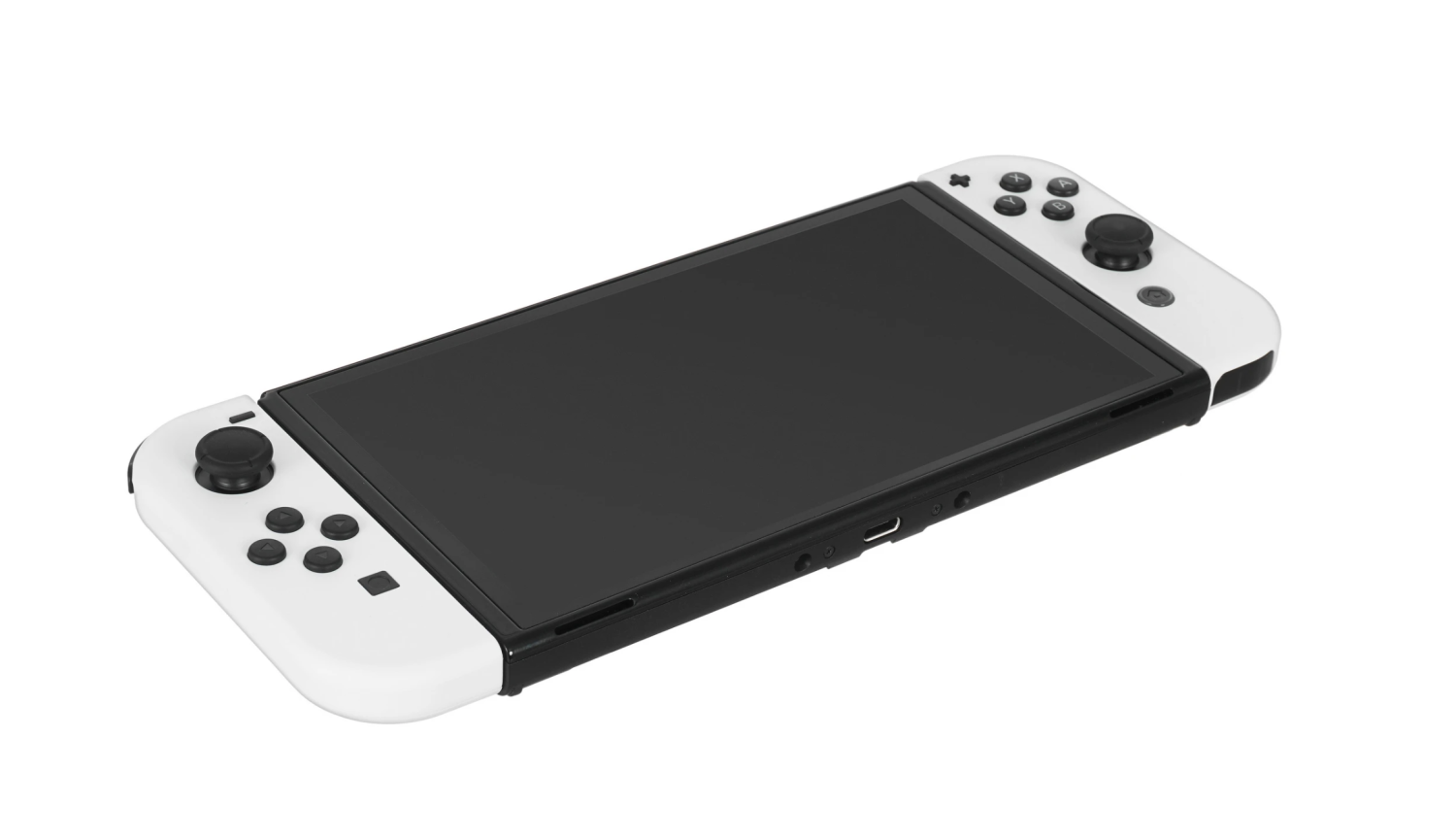 Купить игровая консоль nintendo switch oled white Nintendo в официальном магазине Apple, Samsung, Xiaomi. iPixel.ru Купить, заказ, кредит, рассрочка, отзывы,  характеристики, цена,  фотографии, в подарок.