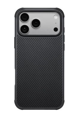 Противоударный чехол Pitaka Aramid ProGuard Case для iPhone 17 Pro, черный   
