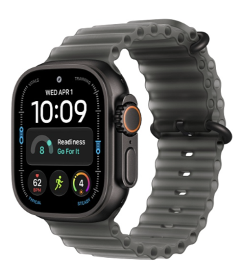 Смарт-часы Apple Watch Ultra 4 (2026) 49mm Black Titanium Case with Translucent Black Ocean Band   