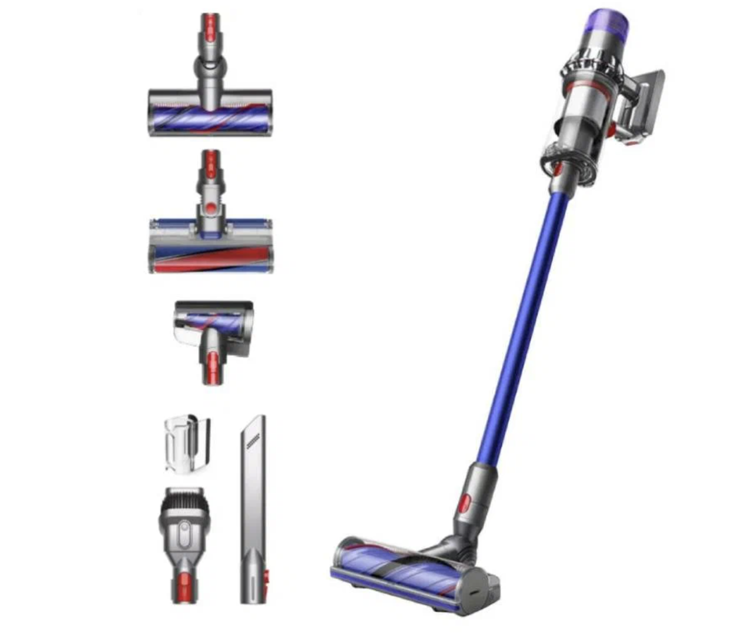 Купить беспроводной пылесос dyson v11 absolute sv28, nickel/blue Пылесосы Dyson в официальном магазине Apple, Samsung, Xiaomi. iPixel.ru Купить, заказ, кредит, рассрочка, отзывы,  характеристики, цена,  фотографии, в подарок.