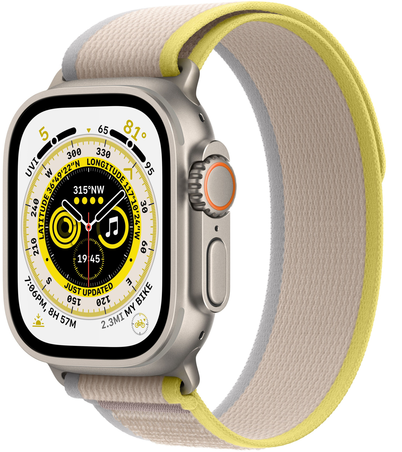 Купить apple watch ultra gps + cellular, 49 мм, корпус из титана, ремешок trail желтого/бежевого цвета Apple Watch Ultra в официальном магазине Apple, Samsung, Xiaomi. iPixel.ru Купить, заказ, кредит, рассрочка, отзывы,  характеристики, цена,  фотографии, в подарок.