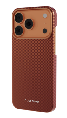Чехол AceCase Kevrox Эстетик for 17 ProMax Orange   