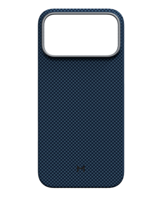 Magssory Aramid Frame Case for iPhone 17 Pro Pixel Blue   