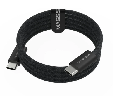 Кабель Magssory Line C 60W USB-C, 1,5 м black   