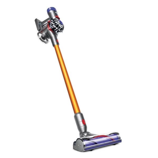 Купить беспроводной пылесос dyson v8 absolute sv25 yellow/nickel Пылесосы в официальном магазине Apple, Samsung, Xiaomi. iPixel.ru Купить, заказ, кредит, рассрочка, отзывы,  характеристики, цена,  фотографии, в подарок.