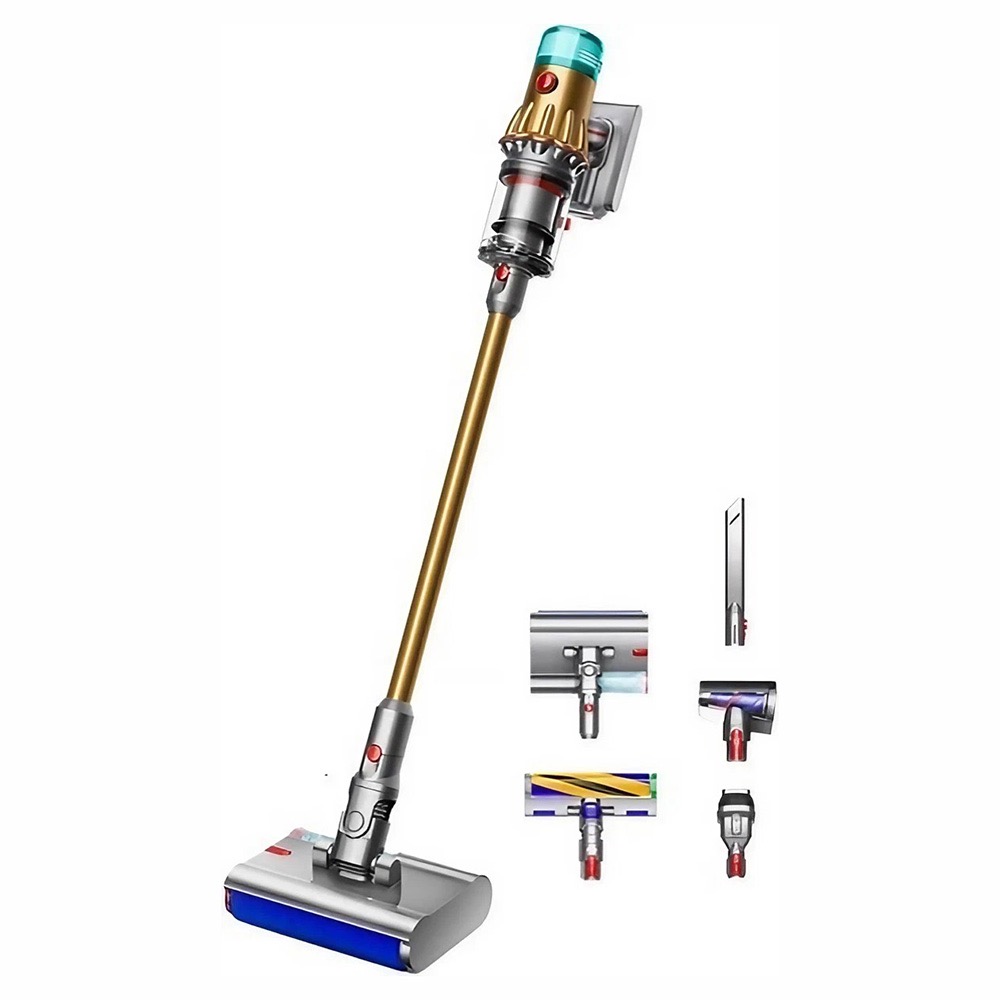 Купить беспроводной пылесос dyson v12s detect slim submarine sv46 gold/gold Пылесосы Dyson в официальном магазине Apple, Samsung, Xiaomi. iPixel.ru Купить, заказ, кредит, рассрочка, отзывы,  характеристики, цена,  фотографии, в подарок.