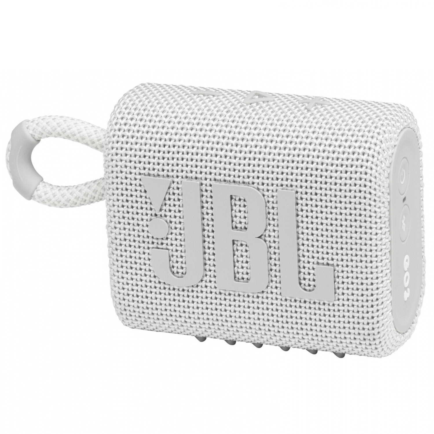 Купить портативная колонка jbl go 3 white JBL в официальном магазине Apple, Samsung, Xiaomi. iPixel.ru Купить, заказ, кредит, рассрочка, отзывы,  характеристики, цена,  фотографии, в подарок.