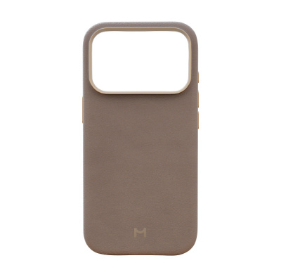 Чехол Magssory Eco-Leather Case для iPhone 17 Pro с MagSafe, latte   