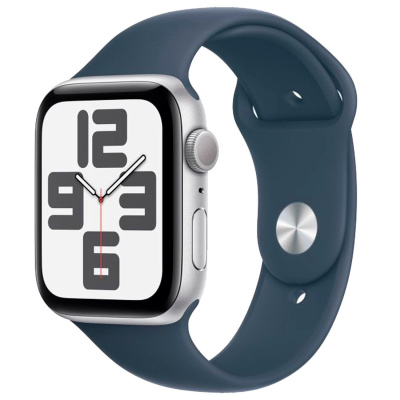 Смарт-часы Apple Watch SE 44mm Silver Alum Blue Sport Band 2023   
