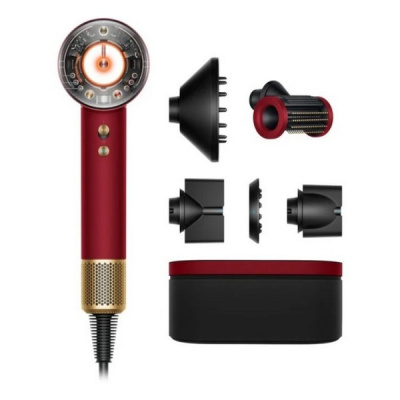 Фен Dyson Supersonic HD16 Nural Red Velvet/Gold   