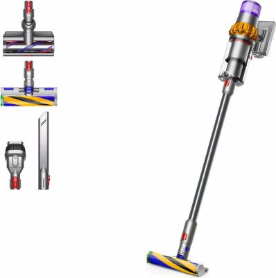 Беспроводной пылесос Dyson V15 Detect Absolute SV47 Yellow/Nickel   