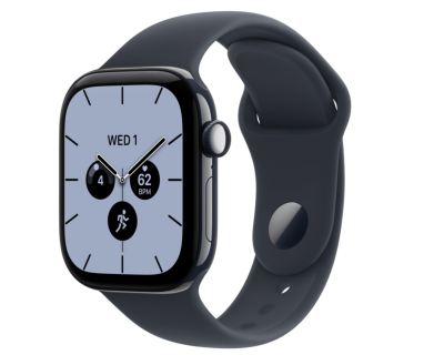 Смарт-часы Apple Watch Series 12, 42 mm, Night Blue Ceramic, Navy Blue, Sport Band   