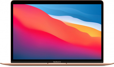 Ноутбук Apple MacBook Air M1, 2020 8 ГБ, 256 ГБ SSD, золотой (MGND3)   
