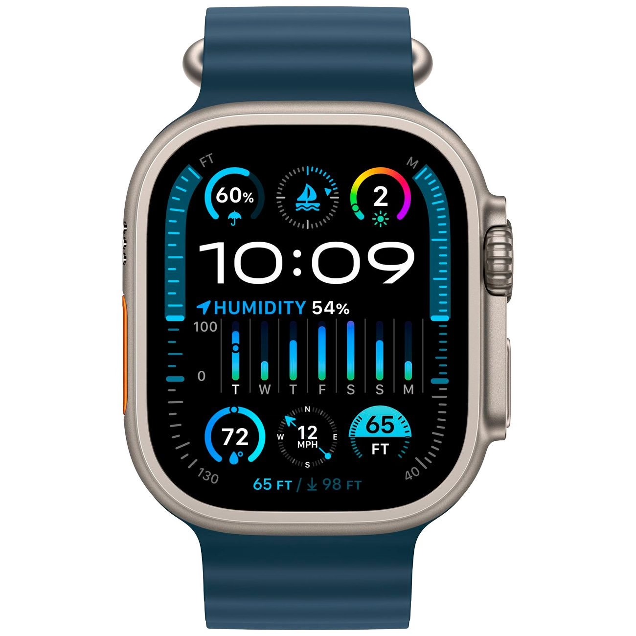Купить смарт-часы apple watch ultra 2 ocean band blue Apple Watch Ultra 2 в официальном магазине Apple, Samsung, Xiaomi. iPixel.ru Купить, заказ, кредит, рассрочка, отзывы,  характеристики, цена,  фотографии, в подарок.