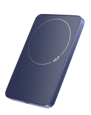 Аккумулятор внешний VLP Diamond Energy MagSafe, Qi2, SSB 5000 mAh, 3A, USB-C, (CCC), темно-синий   