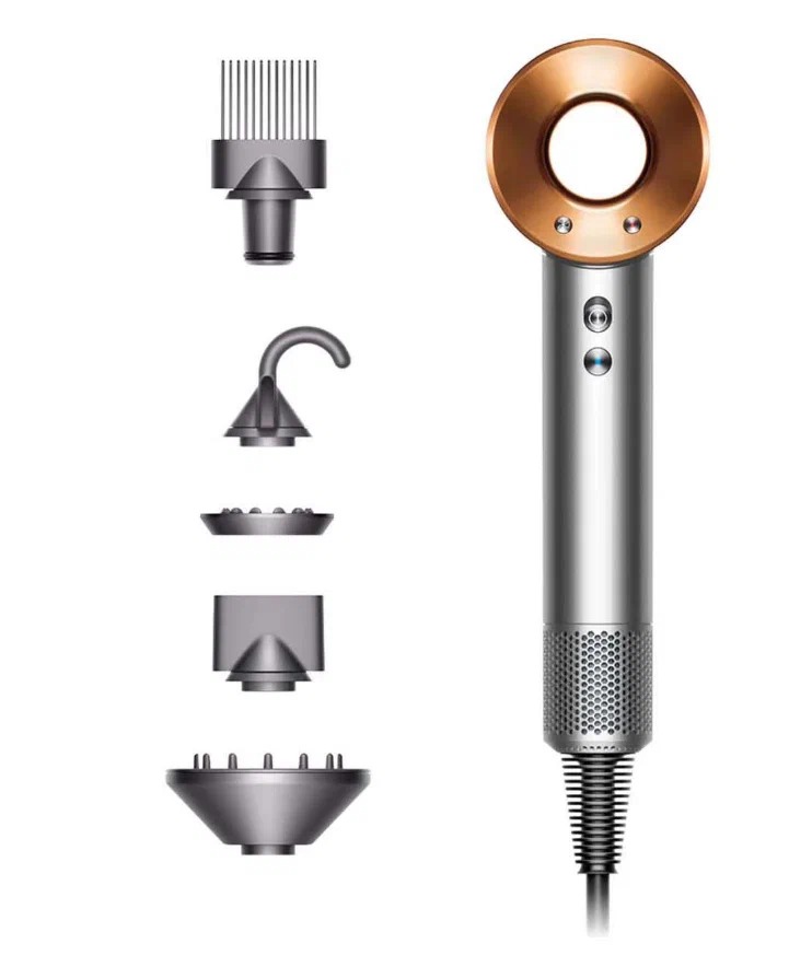 Купить фен dyson supersonic hd-07 nickel/copper Фены в официальном магазине Apple, Samsung, Xiaomi. iPixel.ru Купить, заказ, кредит, рассрочка, отзывы,  характеристики, цена,  фотографии, в подарок.