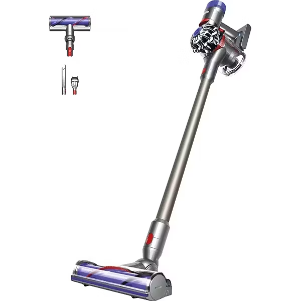 Купить беспроводной пылесос dyson v8 advanced sv25 silver/nickel Пылесосы в официальном магазине Apple, Samsung, Xiaomi. iPixel.ru Купить, заказ, кредит, рассрочка, отзывы,  характеристики, цена,  фотографии, в подарок.