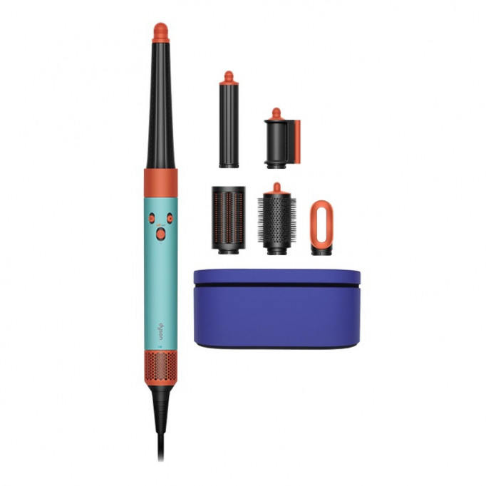 Купить стайлер dyson airwrap complete long hs08 airwrap id ceramic patina/topaz Стайлеры Dyson в официальном магазине Apple, Samsung, Xiaomi. iPixel.ru Купить, заказ, кредит, рассрочка, отзывы,  характеристики, цена,  фотографии, в подарок.