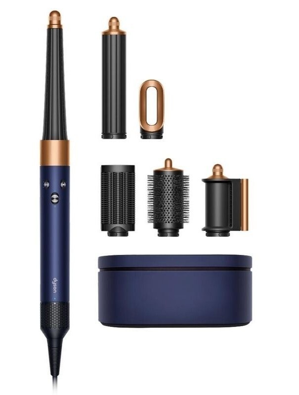Купить стайлер dyson airwrap complete long hs08 airwrap id prussian blue/rich cooper Стайлеры в официальном магазине Apple, Samsung, Xiaomi. iPixel.ru Купить, заказ, кредит, рассрочка, отзывы,  характеристики, цена,  фотографии, в подарок.