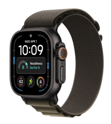 Смарт-часы Apple Watch Ultra 4 (2026) 49mm Black Titanium Case with Dark Olive Alpine Loop   