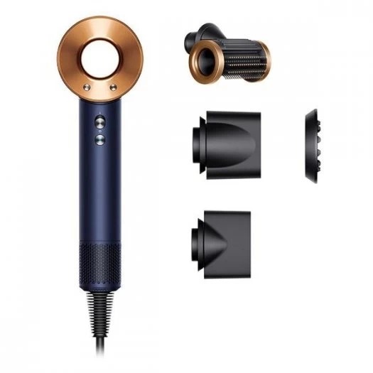 Купить фен dyson supersonic hd15 blue/copper Фены Dyson в официальном магазине Apple, Samsung, Xiaomi. iPixel.ru Купить, заказ, кредит, рассрочка, отзывы,  характеристики, цена,  фотографии, в подарок.