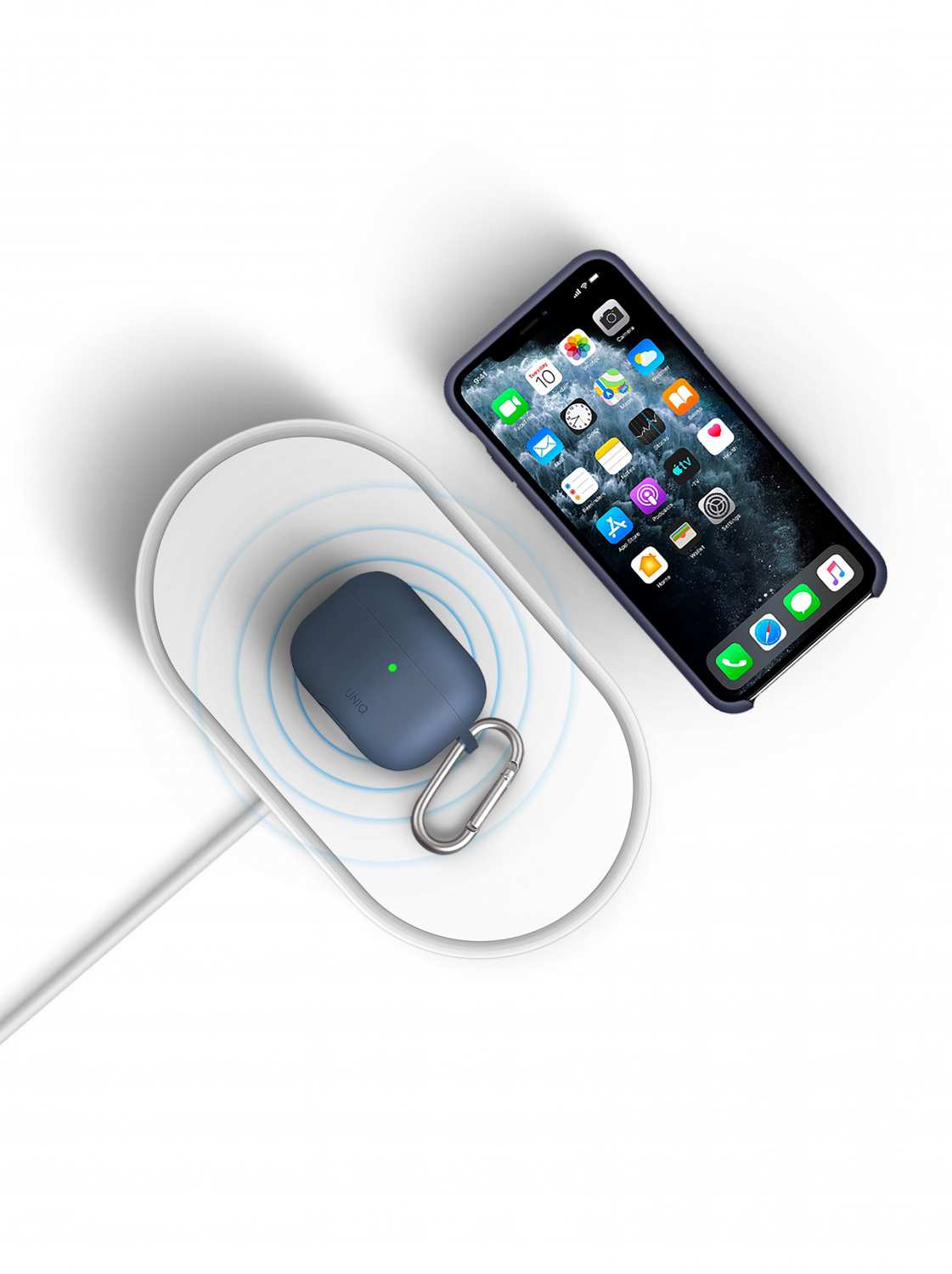 Купить air capsule cанитайзер для телефона беспр.зарядка Гаджеты в официальном магазине Apple, Samsung, Xiaomi. iPixel.ru Купить, заказ, кредит, рассрочка, отзывы,  характеристики, цена,  фотографии, в подарок.