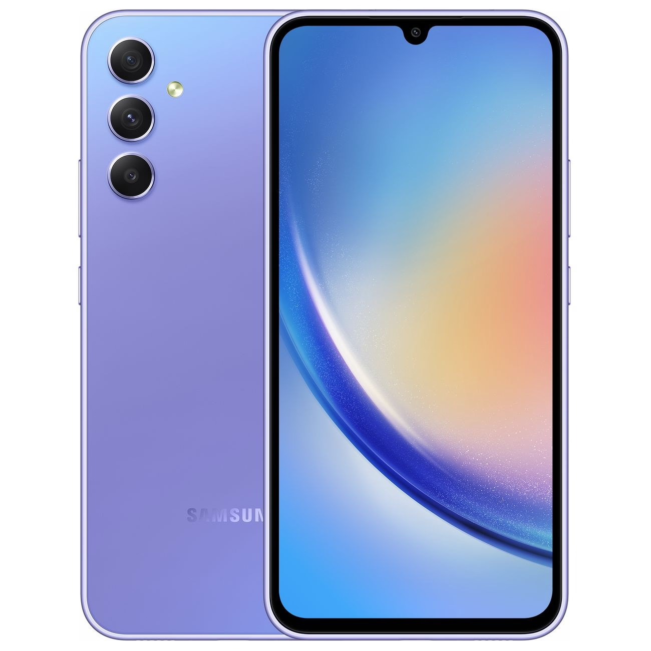 Купить смартфон samsung galaxy a34 8/256gb awesome violet A-Серия в официальном магазине Apple, Samsung, Xiaomi. iPixel.ru Купить, заказ, кредит, рассрочка, отзывы,  характеристики, цена,  фотографии, в подарок.