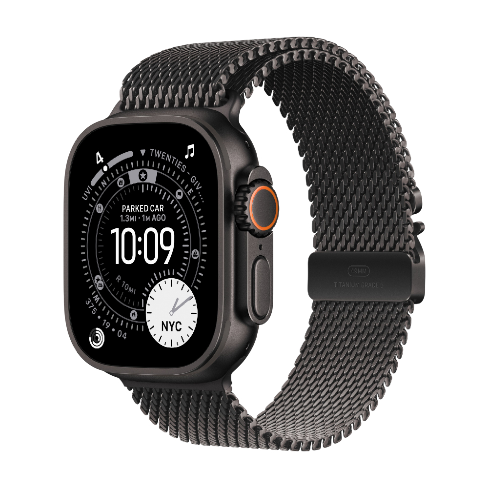 Купить смарт-часы apple watch ultra 3, 49 мм, black titanium case/black titanium milanese loop Apple Watch Ultra 3 в официальном магазине Apple, Samsung, Xiaomi. iPixel.ru Купить, заказ, кредит, рассрочка, отзывы,  характеристики, цена,  фотографии, в подарок.