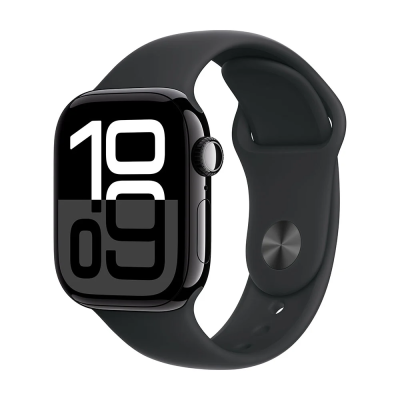 Смарт-часы Apple Watch Series 10 46mm Jet Black Aluminum Case/Black Sport Band   