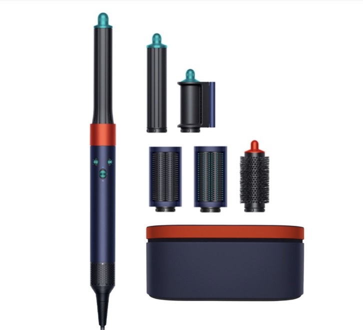 Купить стайлер dyson airwrap complete long hs05 prussian blue/topaz orange Стайлеры Dyson в официальном магазине Apple, Samsung, Xiaomi. iPixel.ru Купить, заказ, кредит, рассрочка, отзывы,  характеристики, цена,  фотографии, в подарок.